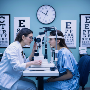 Sharjah Driving License Eye Test